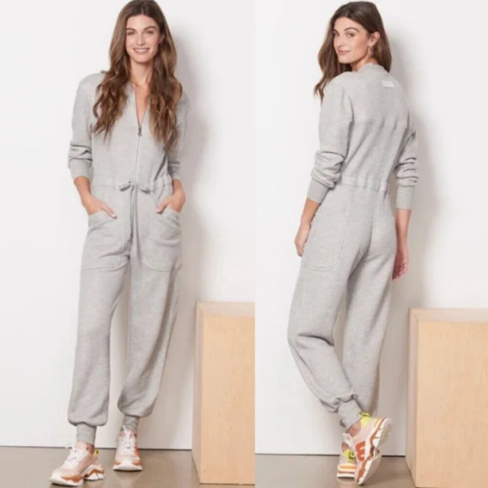 Rivet Utility Maven French Terry gray jumper jumpsuit gray 26335